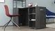 Стол-тумба трансформер Смарт 4/2 с этажеркой Ferrum-decor 1430x1450x600 Черный металл ДСП Сосна Кембра 16 мм (SMART409) - изображение 9