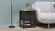 Тумба универсальная Ferrum-decor Вивьен 2/1 50x41x40 черный ДСП Сосна Кембра 16мм (XK00132) - изображение 5
