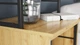Стол-тумба трансформер Смарт 3/1 с этажеркой Ferrum-decor 1430x1450x500 Черный металл ДСП Дуб Артизан 16 мм (SMART305) - изображение 6