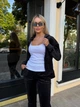 Жіночий спортивний велюровий костюм (кофта + штани) Uaclothes 46 Чорний (like26286-64891350) - изображение 4