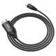 Адаптер перехідник Hoco UA16 4K Type-C to HDMI 2m темно-сріблястий - зображення 2