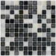 Мозаика АкваМо Растяжка MX25- White Coral PL / Concrete Black PL 31.7х191.2 - изображение 5