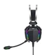 Навушники XO GE-07 ігрові RGB black - изображение 4