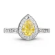Серебряное кольцо с цитрином Карина ПДК115Ц 18.5р. - изображение 2