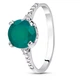 Серебряное кольцо с агатом Натали ПДК25АГ 16.5р. - изображение 1