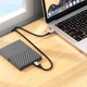 Кабель Type-C на USB Micro-B Hoco для жестих дисков HDD/SSD (USB 3.0, 5 Гбит, 0,5m). Black - изображение 4