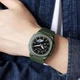 Чоловічий годинник Skmei 2091AGWT Army Green White - зображення 3