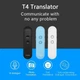 Голосовий електронний перекладач AI T4 black - изображение 4