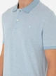 Поло длинное мужское Pierre Cardin G021SZ011-000-2072865(mavi) L Голубое (8683857791851) - изображение 7