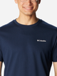 Футболка бавовняна чоловіча Columbia CSC Basic Logo Short Sleeve 1680053474 L Темно-синя (195978524280) - зображення 5