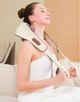 Масажер для комірної зони Massager Shoulder Neck Waist Back Legs Бежевий (VS7006824) - изображение 7