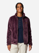 Bluza damska rozpinana streetwear Columbia Fire Side II Sherpa FZ 1819791606 M Bordowa (195981016864) - obraz 4