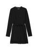 Халат Modal Lace-Trim Robe Black розмір XS - зображення 1