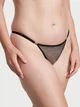 Трусики cтрінги Victoria's Secret Very Sexy Fishnet Adjustable V-String Panty розмір S - зображення 2