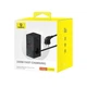 Зарядний пристрій 6 в 1 Baseus PowerCombo Power Strip 100W 2AC+2U+2C 100W 1.5m чорний (E00023609113-00) - зображення 12
