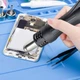 Паяльна станція JCD 858D термофен з LED дисплеєм та європейською вилкою + 3 насадки, 220 В, чорний "G" (88251233) - зображення 2