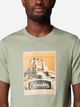 Футболка бавовняна чоловіча Columbia CSC Seasonal Logo Tee 1991036349 XXL Оливкова (195981462364) - зображення 5