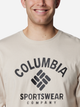 Лонгслів чоловічий Columbia Rockaway River Graphic LS Tee 2022191278 XXL Бежевий (195981216486) - зображення 5