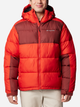 Kurtka zimowa męska sportowa Columbia Pike Lake II Hooded Jacket 2050931698 M Czerwona (195981097351) - obraz 1