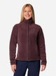 Толстовка на блискавці без капюшона жіноча Columbia Benton Springs Full Zip 1372111613 XL Бордова (195981471250) - зображення 1