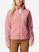 Bluza damska rozpinana streetwear Columbia Benton Springs Full Zip 1372111630 M Różowa (195981471120) - obraz 1