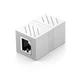 Соединитель витой пары UGREEN NW114 RJ45 Ethernet Cable Extender Adapter White (20311) - изображение 2