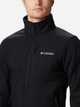 Kurtka wiatrówka męska Columbia Ascender Softshell Jacket 1556534007 S Czarna (195981378375) - obraz 4