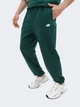 Спортивные штаны мужские New Balance Nb Small Logo MP41519NWG L Зеленые (197375357041) - изображение 1
