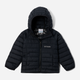 Підліткова зимова куртка для дівчинки Columbia Powder Lite II Hooded Jacket 2090043010 155-159 см (L) Чорна (195981309898) - зображення 1