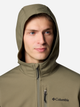 Вітровка чоловіча Columbia Ascender II Hooded Softshell Jacket 2090454397 XL Оливкова (195981097078) - зображення 4