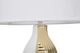 Lampka nocna ceramiczna Mauro Ferretti glamour 33 cm (8024609365294) - obraz 2