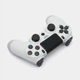 Провідний джойстик ps4 DOUBLE-motor vibration 4 Wired Controller для Sony PS4, DS-2313-White - зображення 8