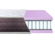 Матрац ортопедичний EUROSLEEP BRAVE Spring Foam жакард 70x190 см - зображення 3