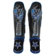 Защита голени и стопы для единоборств Yokkao 9793 размер S Black-Blue - изображение 4
