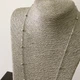 Довгий ланцюжок Honey Fashion Accessories сріблястий (12-198) - зображення 3