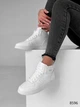 Женские кроссовки хайтопы Swin Shoes 36р(23см) белые эко-кожа (8596-36) - изображение 7