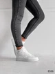 Женские кроссовки хайтопы Swin Shoes 36р(23см) белые эко-кожа (8596-36) - изображение 8