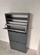 Тумба для взуття Home Creation 3 відділи Графітовий (60×128,5×25 см) - изображение 5