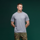 Набір футболок Basic Ukrarmor Military T-shirt. Матеріал Cottone/Elastane, сірий L - зображення 2