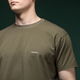 Набір футболок Basic Ukrarmor Military T-shirt. Матеріал Cottone/Elastane, олива XL - зображення 3