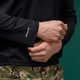 Тактическая рубашка Base Ukrarmor Combat Shirt с длинным рукавом. Черный XXXL - изображение 4