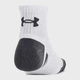 Набор мужских носков коротких хлопковых Under Armour UA Performance Cotton 3p Qtr 1379528-100 XL 3 пары Белый (196883995240) - изображение 4