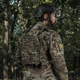 Бронежилет 3-го класса Ukrarmor M.V.P. Вес 3.6 кг. Бронеплиты из СВМПЭ, 1.38 кг. Мультикам Универсальный M-XXL (регулируется сзади и на плечах) - изображение 5