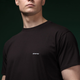 Комплект футболок Basic Ukrarmor Military T-shirt. Cotton/Elastane, олива - черный M - изображение 9