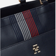 Torba shopper damska duża Tommy Hilfiger AW0AW16704-DW6 Granatowa (8720636871097) - obraz 3