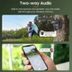 Наружная поворотная аккумуляторная Wifi камера с солнечной панелью INQMEGA - изображение 5