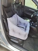 Автокресло сумка-переноска автогамак лежак для собак животных автомобильная переноска 50 х 45 см Светло-серый1 - изображение 8