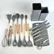Набор кухонных принадлежностей 19 предметов Kitchen Set Серый - изображение 2