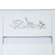 Панель ящика морозильной камеры Beko 4551630300 470х190 мм - изображение 4