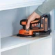 Шліфмашина вібраційна акумуляторна Black&Decker без АКБ та ЗП BDCDS18N - зображення 5